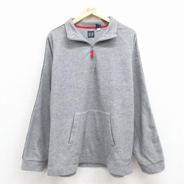 GAP（ギャップ） L/古着 長袖 ハーフジップ フリース ジャケット