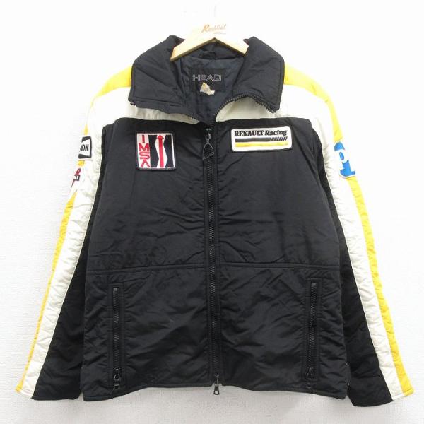 M/古着 HEAD 長袖 ナイロン ジャケット メンズ 90年代 90s