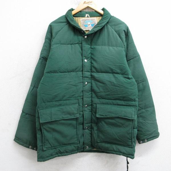 WILLIAM M/古着 WILLIAM BARRY 長袖 ダウン ジャケット メンズ 80年代