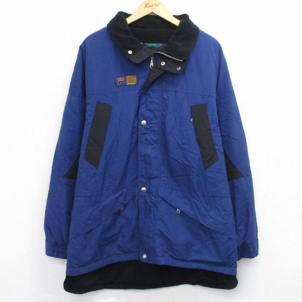 FILA（フィラ） 【20%OFF】XL/古着 長袖 ナイロン ジャケット メンズ