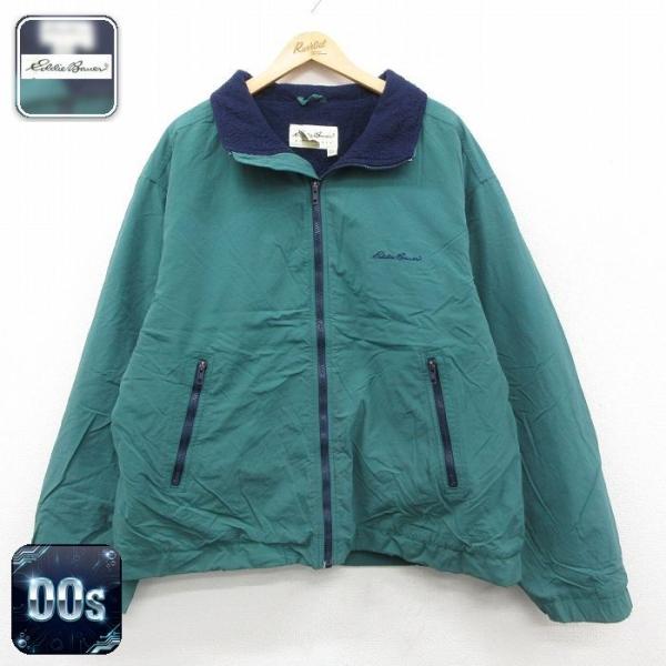 Eddie Bauer（エディーバウアー） XL/古着 長袖 ナイロン ジャケット