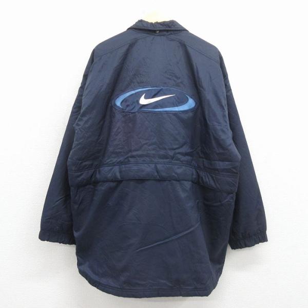 平成レトロ ヤンキース 野球 ジャケット ナイキ XXL 古着 00年代 ナイキ NIKE TEAM MLB NEW YORK YANKEES ニューヨーク