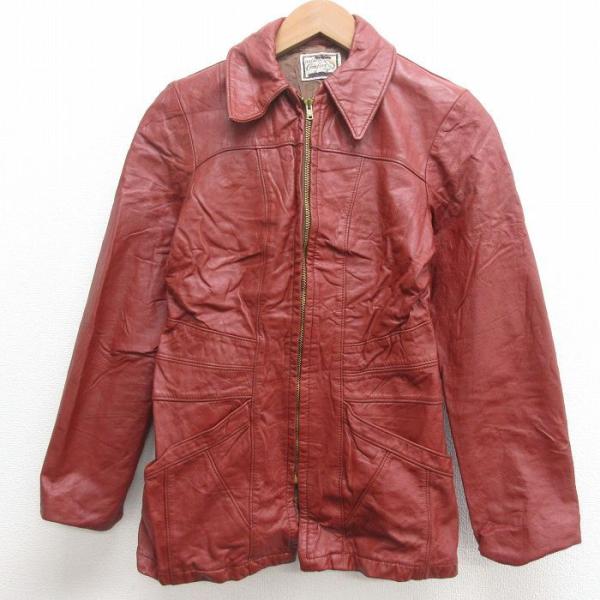 XS/古着 ナチュラルコンフォート 長袖 ビンテージ レザー ジャケット メンズ 70s タロン 赤茶 レッド ブラウン 【spe】 22feb07 中古 0OF : oule22011236 : 古着屋RushOut - 通販 - Yahoo!ショッピング XS/古着 ナチュラルコンフォート 長袖 ビンテージ レザー ジャケット メンズ 70s タロン 赤茶 レッド ブラウン 【spe】 22feb07 中古 0OF : oule22011236 : 古着屋RushOut - 通販 - Yahoo!ショッピング
