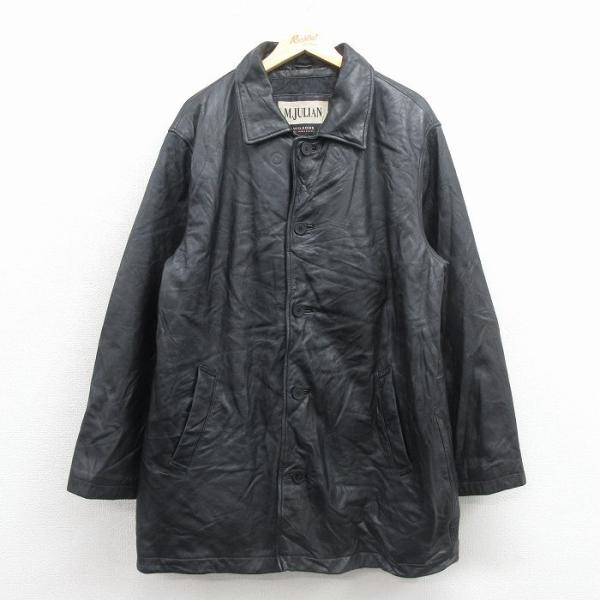 Wilson（ウイルソン） XL/古着 ウィルソン 長袖 レザー ジャケット