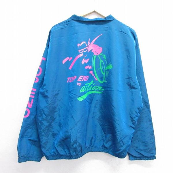 20%OFF】XL/古着 サーフスタイル 長袖 ハーフジップ ナイロン