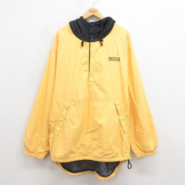 NAUTICA（ノーティカ） XL/古着 長袖 ブランド ナイロン ジャケット