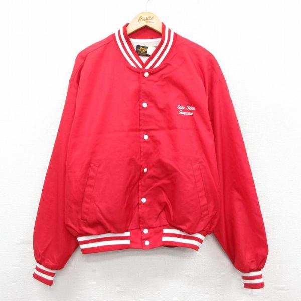 XL/古着 スイングスター 長袖 ナイロン ジャケット メンズ 80s State