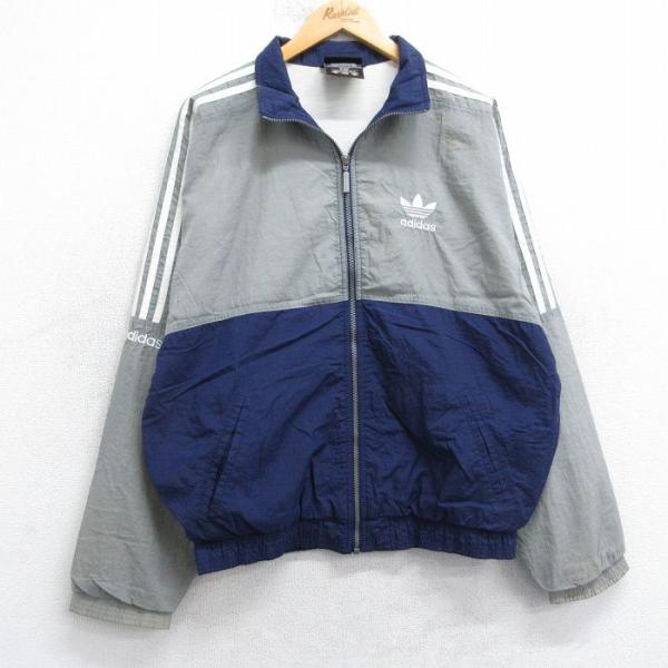 adidas（アディダス） L/古着 長袖 ナイロン ジャケット メンズ 90年代