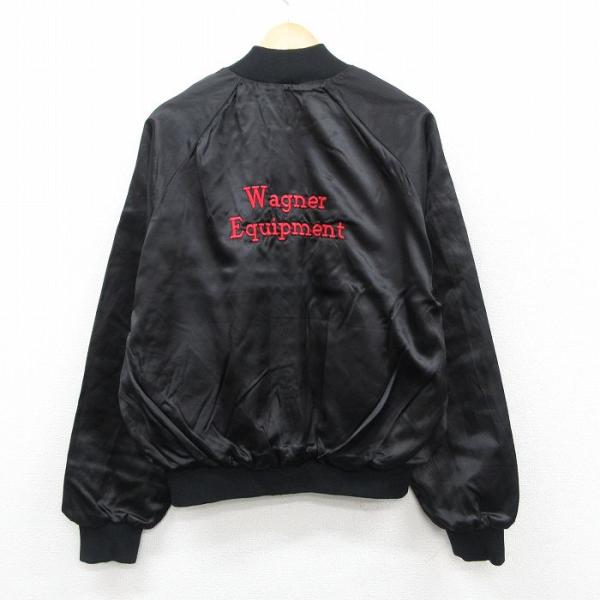 L/古着 長袖 ナイロン ジャケット メンズ 90年代 90s Wagner Equipment