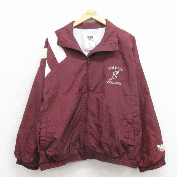 XL/古着 長袖 ナイロン ジャケット メンズ 90年代 90s ウィングフット