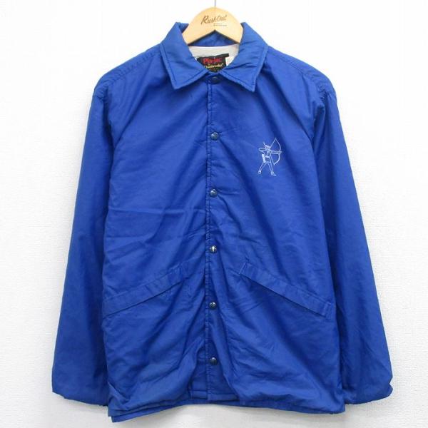 L/古着 Dunbrooke 長袖 ナイロン ジャケット メンズ 90年代 90s 弓矢