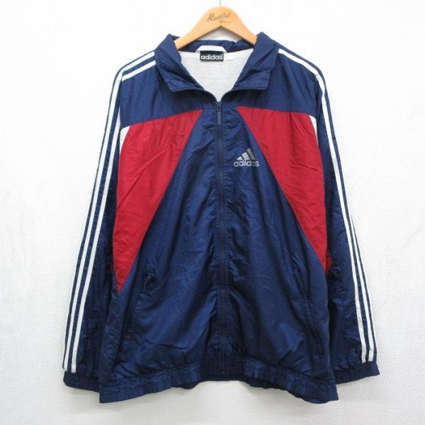 adidas（アディダス） L/古着 長袖 ナイロン ジャケット メンズ 90年代