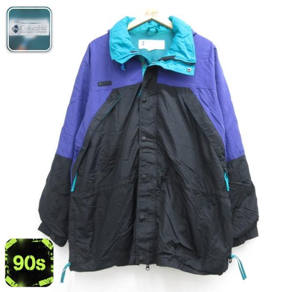 Columbia（コロンビア） XL/古着 長袖 ナイロン ジャケット メンズ 90