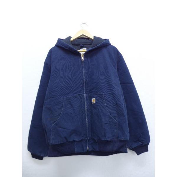 XL/古着 アクティブ ジャケット パーカー カーハート Carhartt ダック