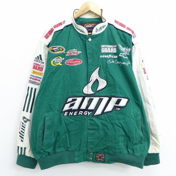 XL/古着 長袖 レーシング ジャケット ジェフハミルトン JH XL/古着 長袖 レーシング ジャケット ジェフハミルトン JH