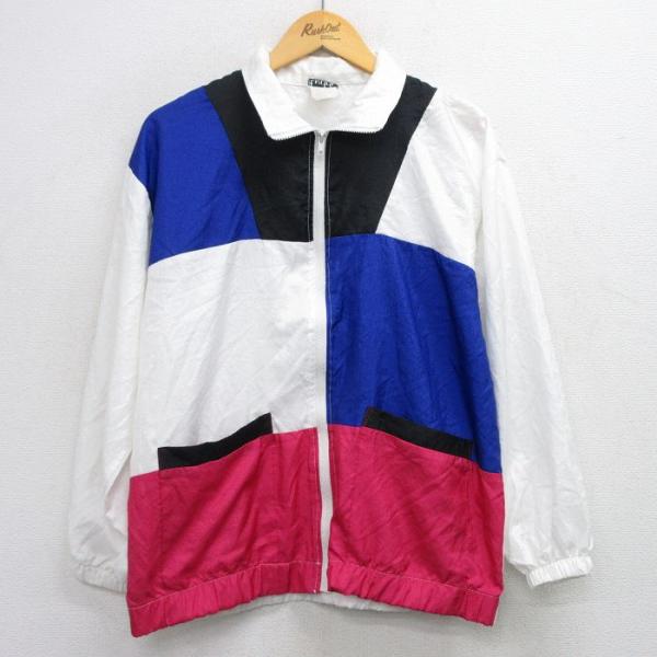 M/古着 長袖 ジャケット メンズ 90s 白他 ホワイト 25sep24 中古