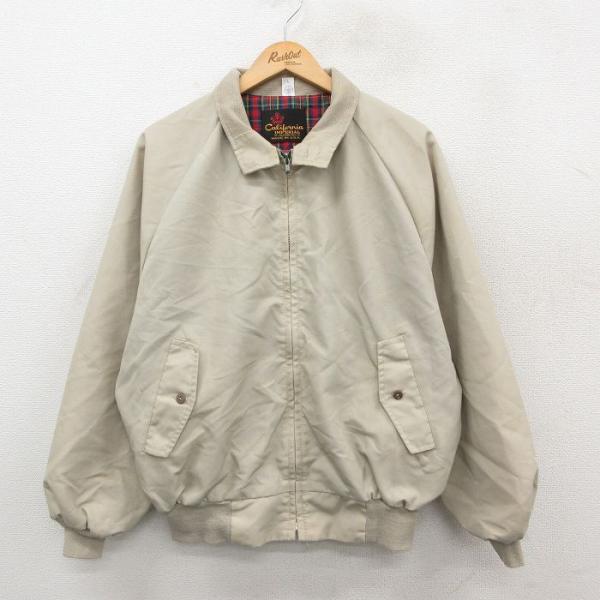 XL/古着 長袖 ジャケット スイングトップ メンズ 90s ラグラン 薄