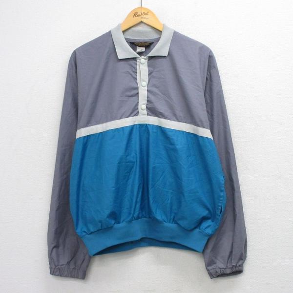 XL/古着 エディーバウアー 長袖 ジャケット メンズ 90年代 90s USA製 グレー他 26apr01 Eddie Bauer（エディーバウアー） XL/古着 長袖 ジャケット メンズ 90