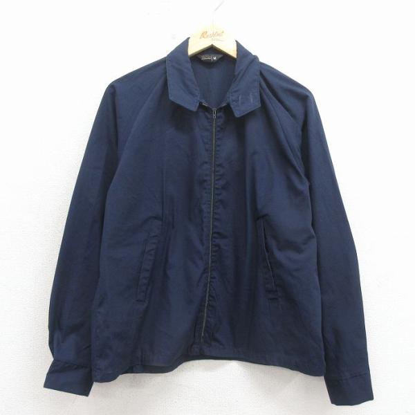 L/古着 JCペニー 長袖 ジャケット スイングトップ メンズ 80年代 80s