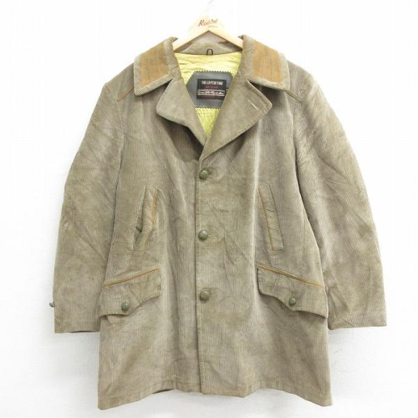 XL/古着 シアーズ 長袖 ビンテージ コーデュロイ ジャケット メンズ