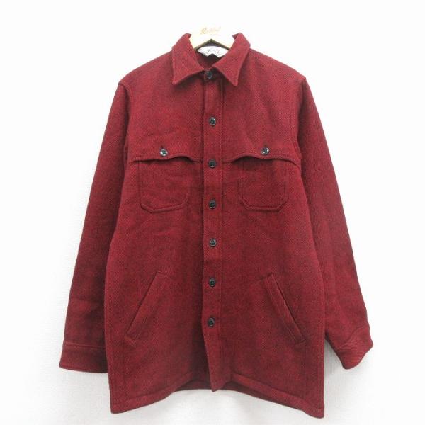 80s USA製 ウールリッチクラシック　ウールジャケット　L 80s USED/YTG WOOLRICH ウールリッチ メルトン中綿ジャケット アメリカ