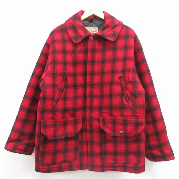 WOOLRICH（ウールリッチ） XL/古着 長袖 ウール ジャケット メンズ 00