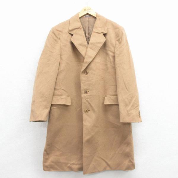 20%OFF】M/古着 長袖 ウール コート メンズ 80年代 80s ロング丈
