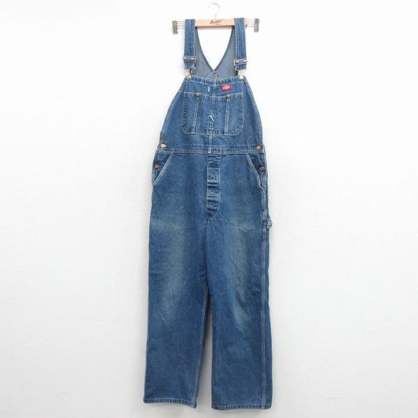 Dickies（ディッキーズ） W38/古着 オーバーオール メンズ 80年代 80s
