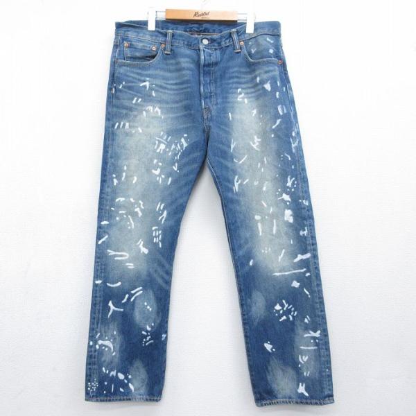 Levi's（リーバイス） W36/古着 ジーンズ Levis 501 メンズ ヒゲ