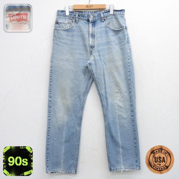 Levi's（リーバイス） W34/古着 ジーンズ Levis 505 メンズ 90年代 90s