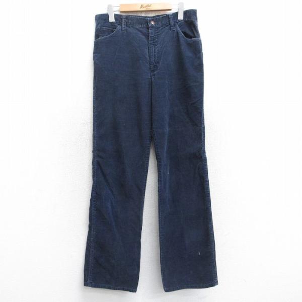 Wrangler（ラングラー） W33/古着 コーデュロイ パンツ メンズ 80s
