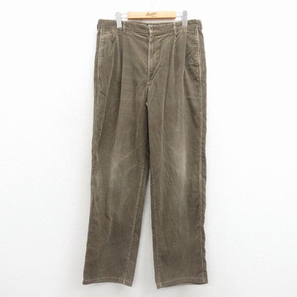 W34/古着 ラルフローレン ブランド コーデュロイ パンツ メンズ 90年代