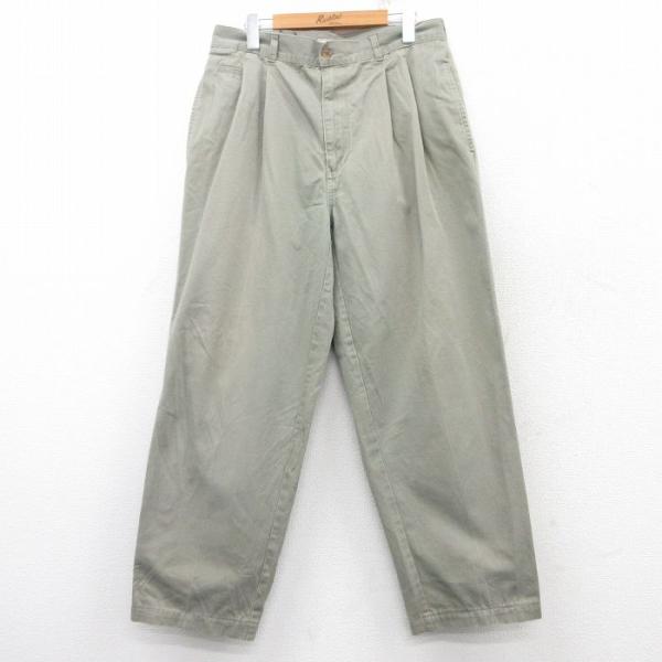 W33/古着 ビューグルボーイ チノ パンツ チノパン メンズ 00s コットン