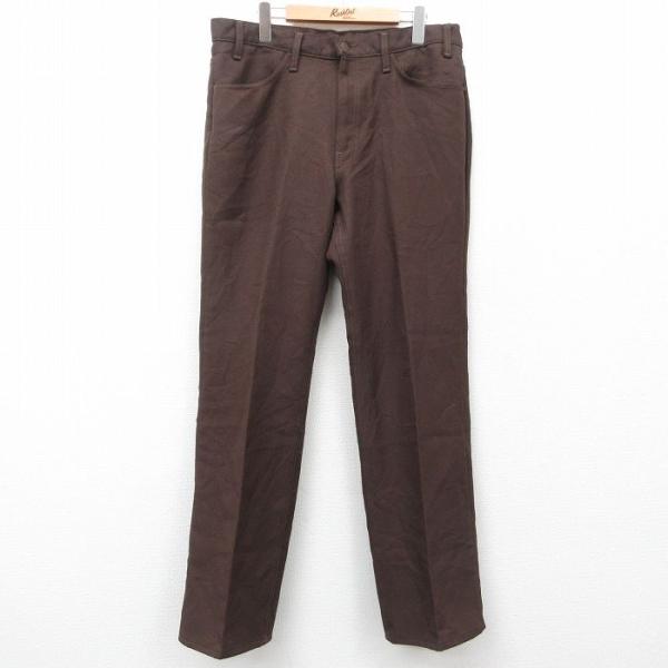 Levi's（リーバイス） W36/古着 Levis パンツ メンズ 80s 茶 ブラウン