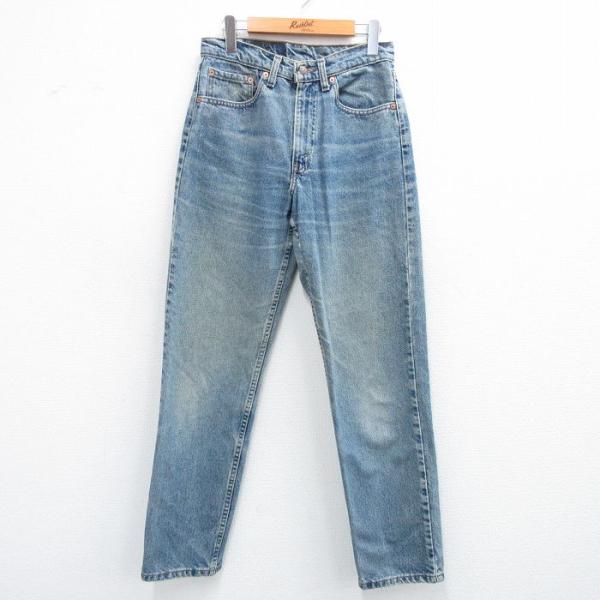 Levi's（リーバイス） W29/古着 Levis 555 ジーンズ メンズ 90s ヒゲ