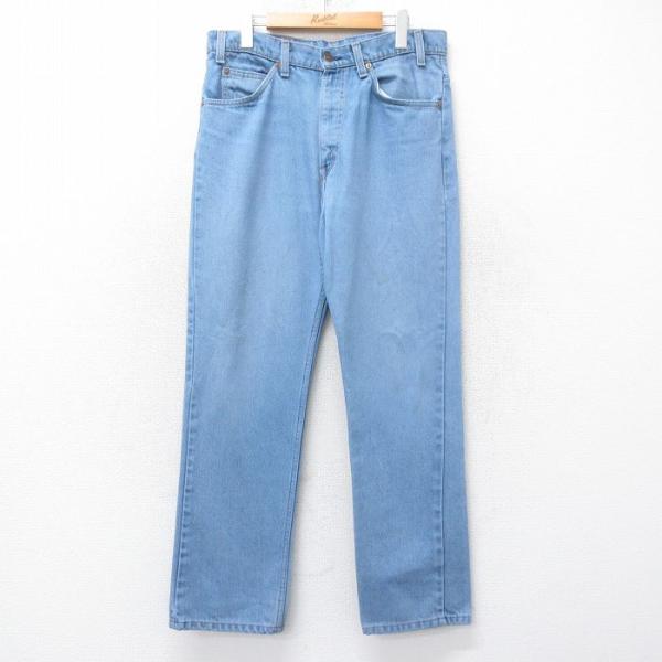 Levi's（リーバイス） W34/古着 Levis ジーンズ メンズ 90s 薄紺