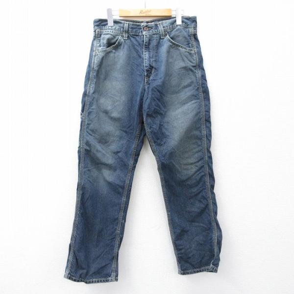 90s OLD NAVY オールドネイビー デニムペインターパンツ w46cm 90s OLD NAVY オールドネイビー デニムペインターパンツ w46cm