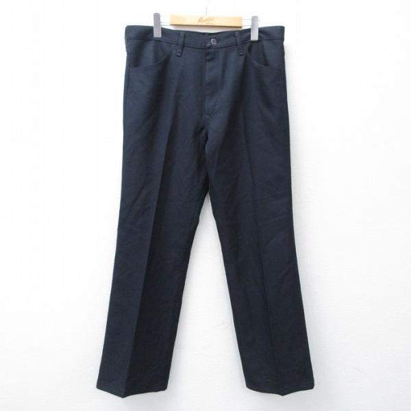 Wrangler W34/古着 ラングラー ランチャー パンツ メンズ 90s 濃紺
