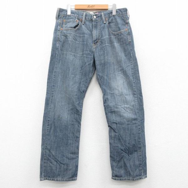 リーバイス569 Levis W32 ブルーデニム 青 ヒゲ 古着 18316 Levi's