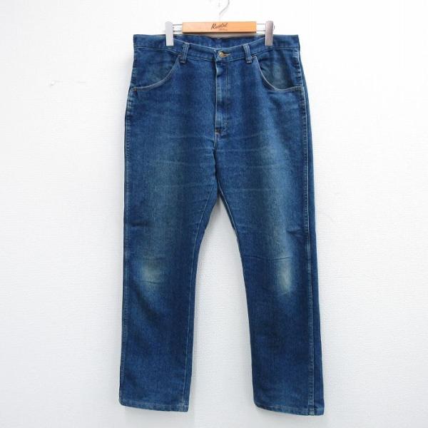 Wrangler（ラングラー） W35/古着 ジーンズ メンズ 00年代 00s ヒゲ