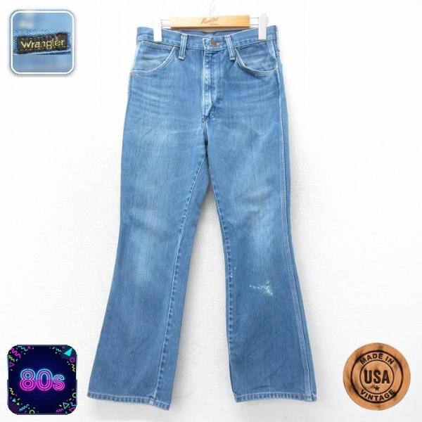 Wrangler（ラングラー） W28/古着 ジーンズ メンズ 80年代 80s フレア 