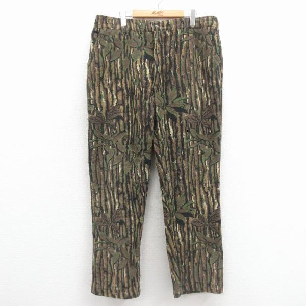 W38/古着 SAFTBAK ハンティング パンツ メンズ 90年代 90s リアル