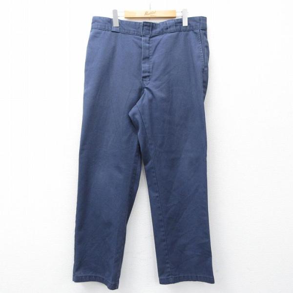 Dickies（ディッキーズ） W36/古着 ワーク パンツ メンズ 874 紺