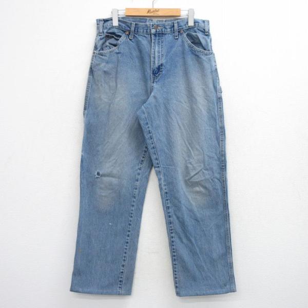 Dickies（ディッキーズ） W34/古着 ペインター パンツ メンズ 紺