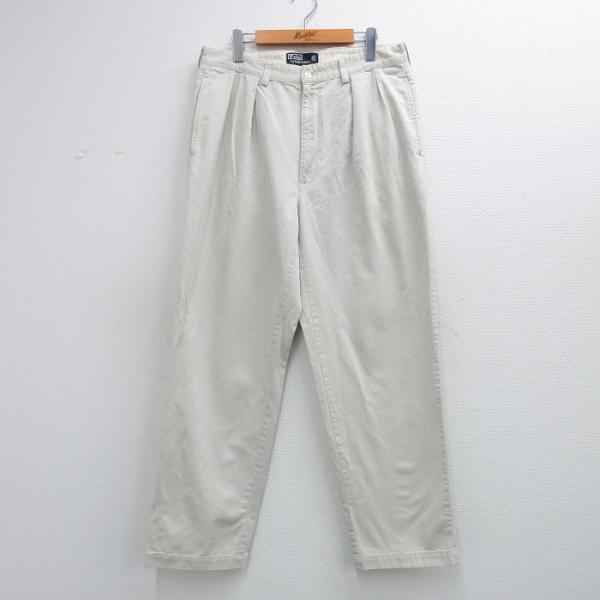 POLO RALPH LAUREN（ポロ・ラルフローレン） W33/古着 ラルフローレン