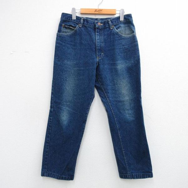 Lee（リー） W30/古着 ジーンズ メンズ 90年代 90s ヒゲ コットン USA
