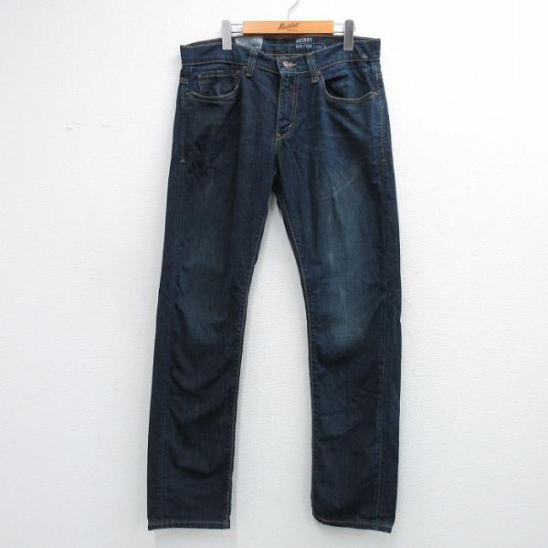 Levi's（リーバイス） W35/古着 Levis 511 ジーンズ メンズ ヒゲ 濃紺