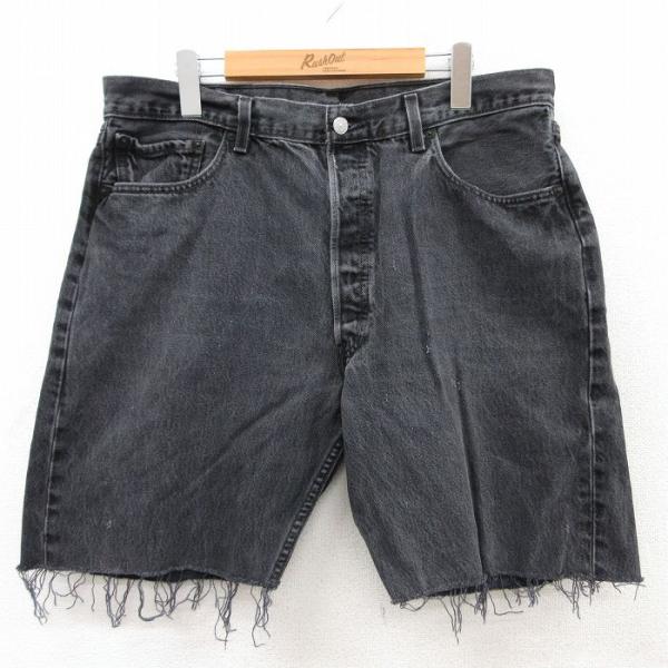 501 W37/古着 リーバイス Levis 501 ショート パンツ ショーツ メンズ