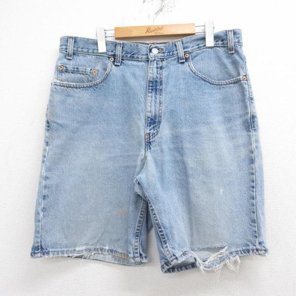 Levi's（リーバイス） W37/古着 Levis 550 ショート パンツ ショーツ