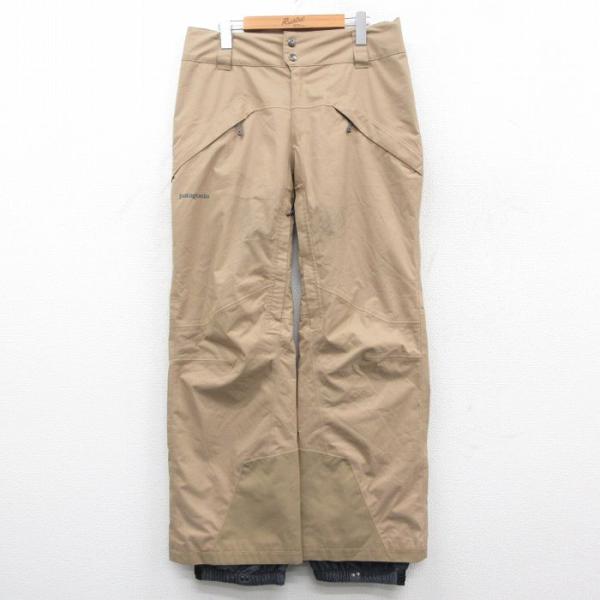patagonia（パタゴニア） W35/古着 スキー パンツ メンズ ワンポイント